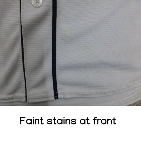 Seattle Mariners Cano #22 White Jersey Size L (Faint stains at front) - Picture 10 of 13